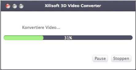 Xilisoft 3D Video Converter Mac, 3D in 2D umwandeln Mac