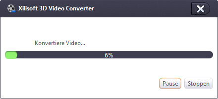 Xilisoft 3D Video Converter, 3D in 2D umwandeln