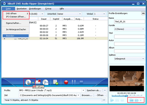 Xilisoft DVD Audio Ripper