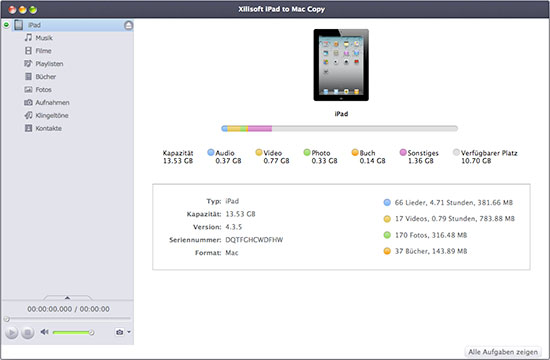 iPad Dateien auf den Mac oder umgekehrt kopieren