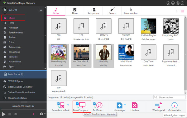 iPod Dateien auf PC umwandeln und kopieren