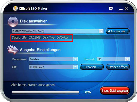 ISO-Image File aus CD/DVD erstellen Anleitung