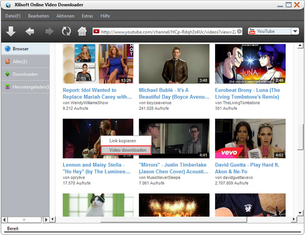 Online Video Downloaden Anleitung