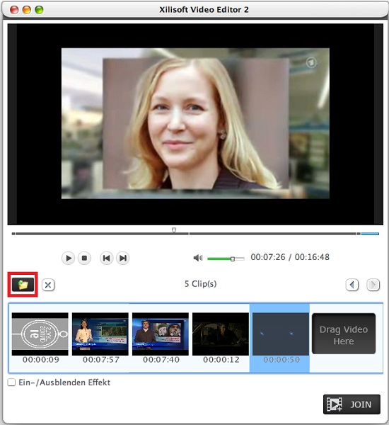 Video Segmente zusammenfügen Mac Anleitung