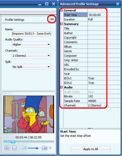 Audio aus Video File extrahieren Gebrauchsanleitung