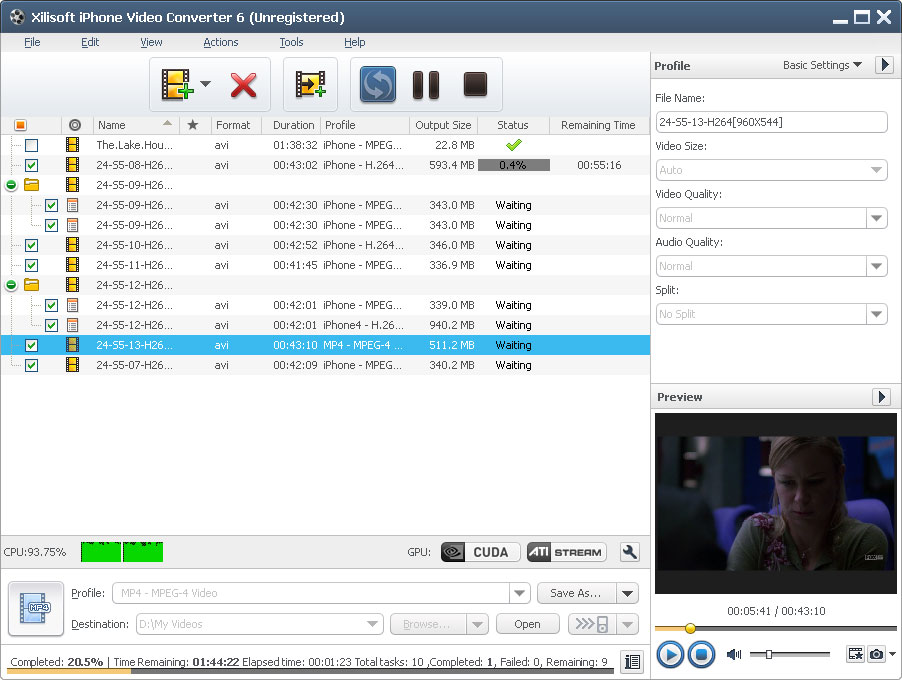 Xilisoft iPhone Video Converter - video converter for iPhone
